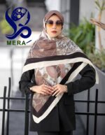 روسری قهوه ای هرمس
