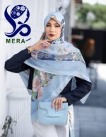 روسری طرح دیور آبی