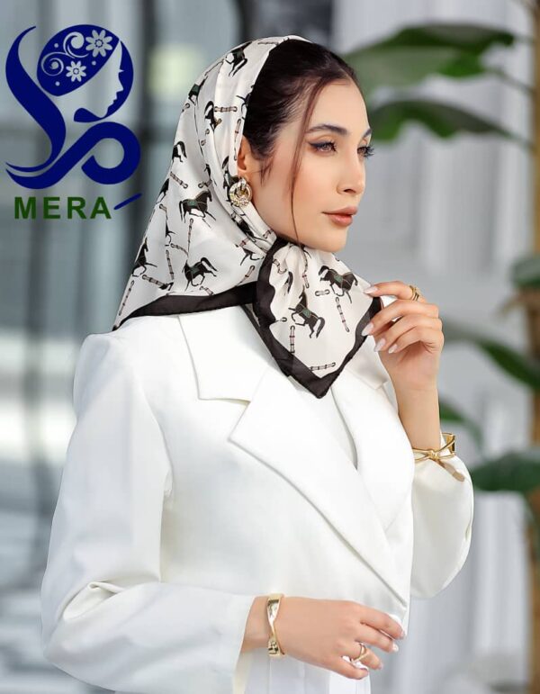 مینی اسکارف طرح اسب