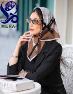 مینی اسکارف خال دار