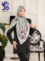 روسری دیور گل دار