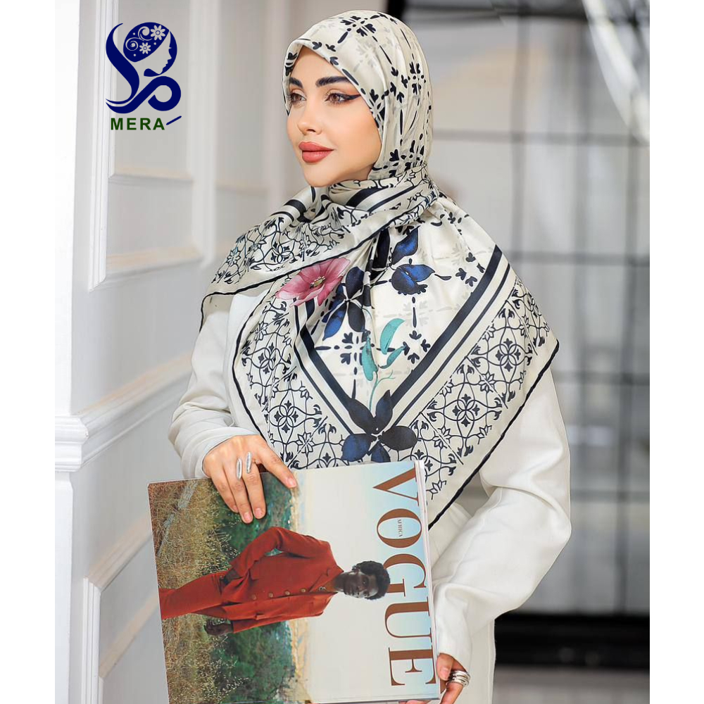 scarf روسری طرح گل