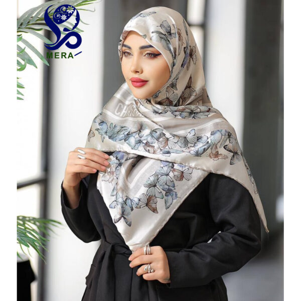 روسری طرح پروانه