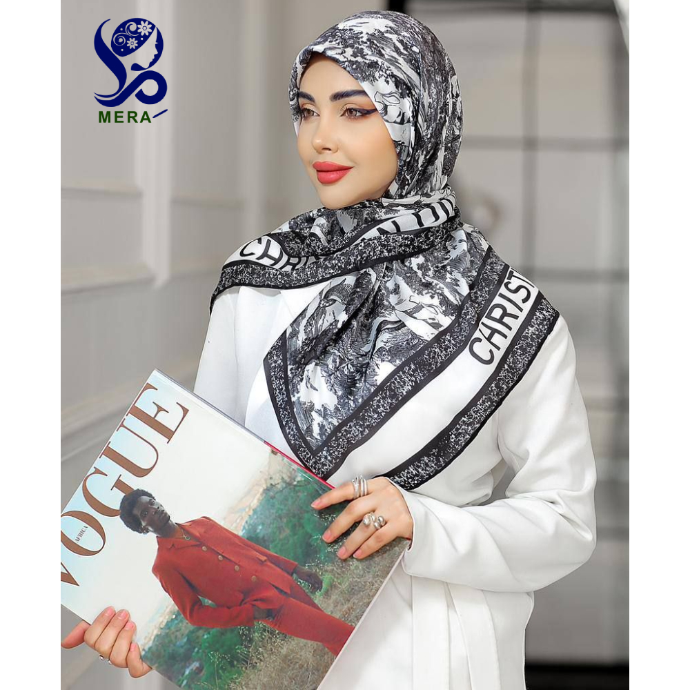 scarf روسری حاشیه دار دیور