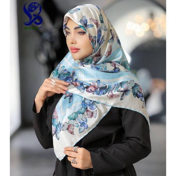 روسری طرح پروانه