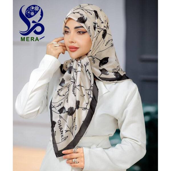 روسری طرح گل لاله