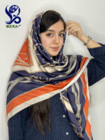 روسری طرح زنجیر کلاسیک