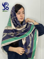 روسری طرح زنجیر کلاسیک