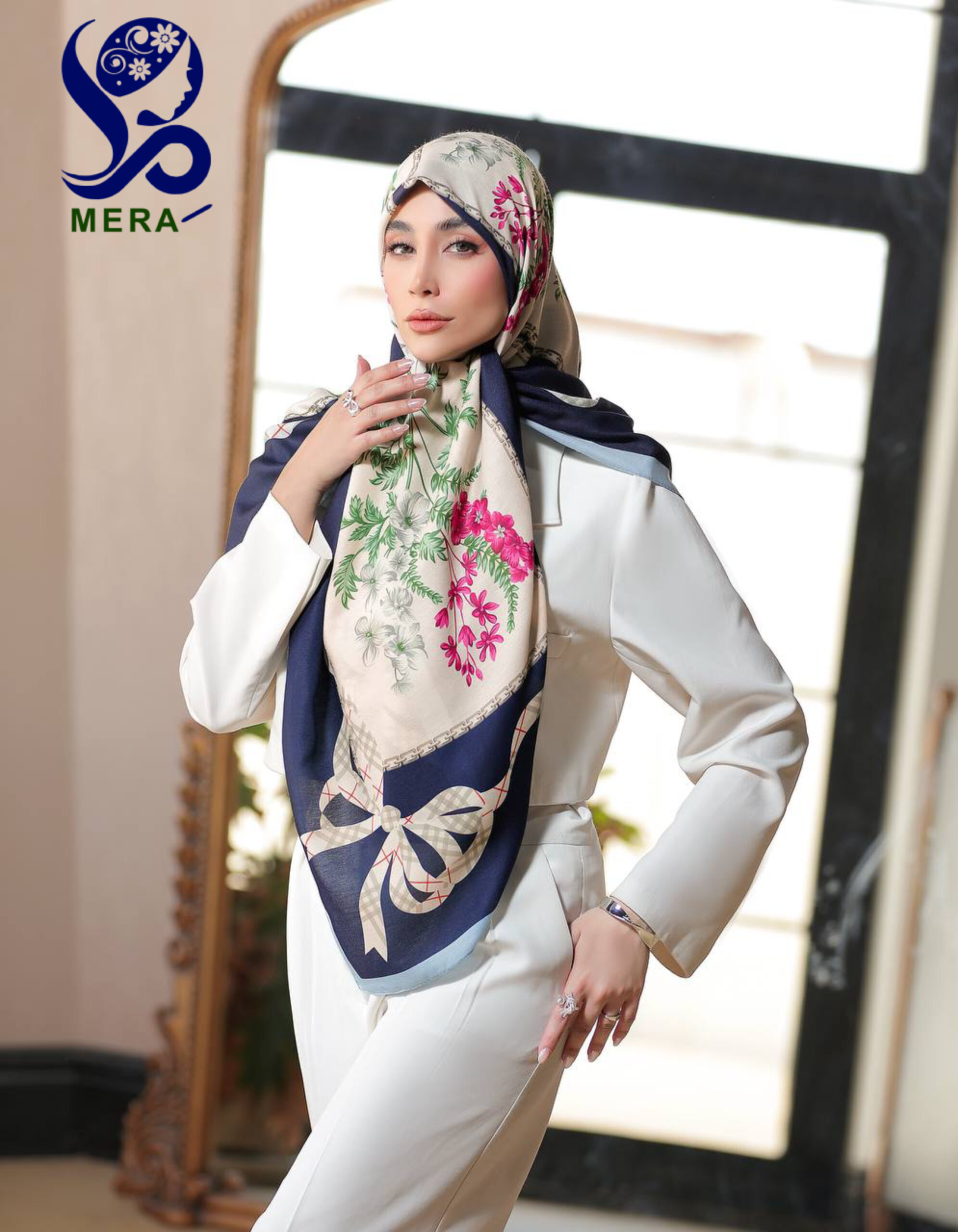 IMG_20251023_143408_917 (1) روسری گلدار طرح پاپیون