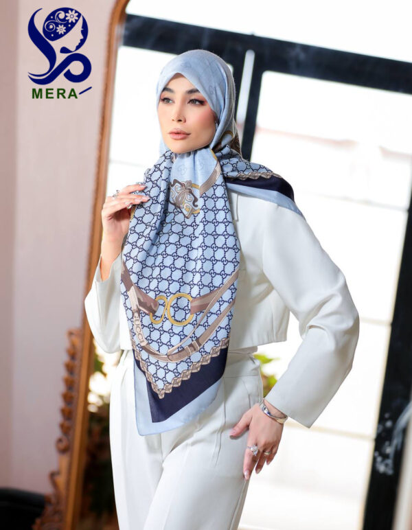 روسری گوچی طرح قفل