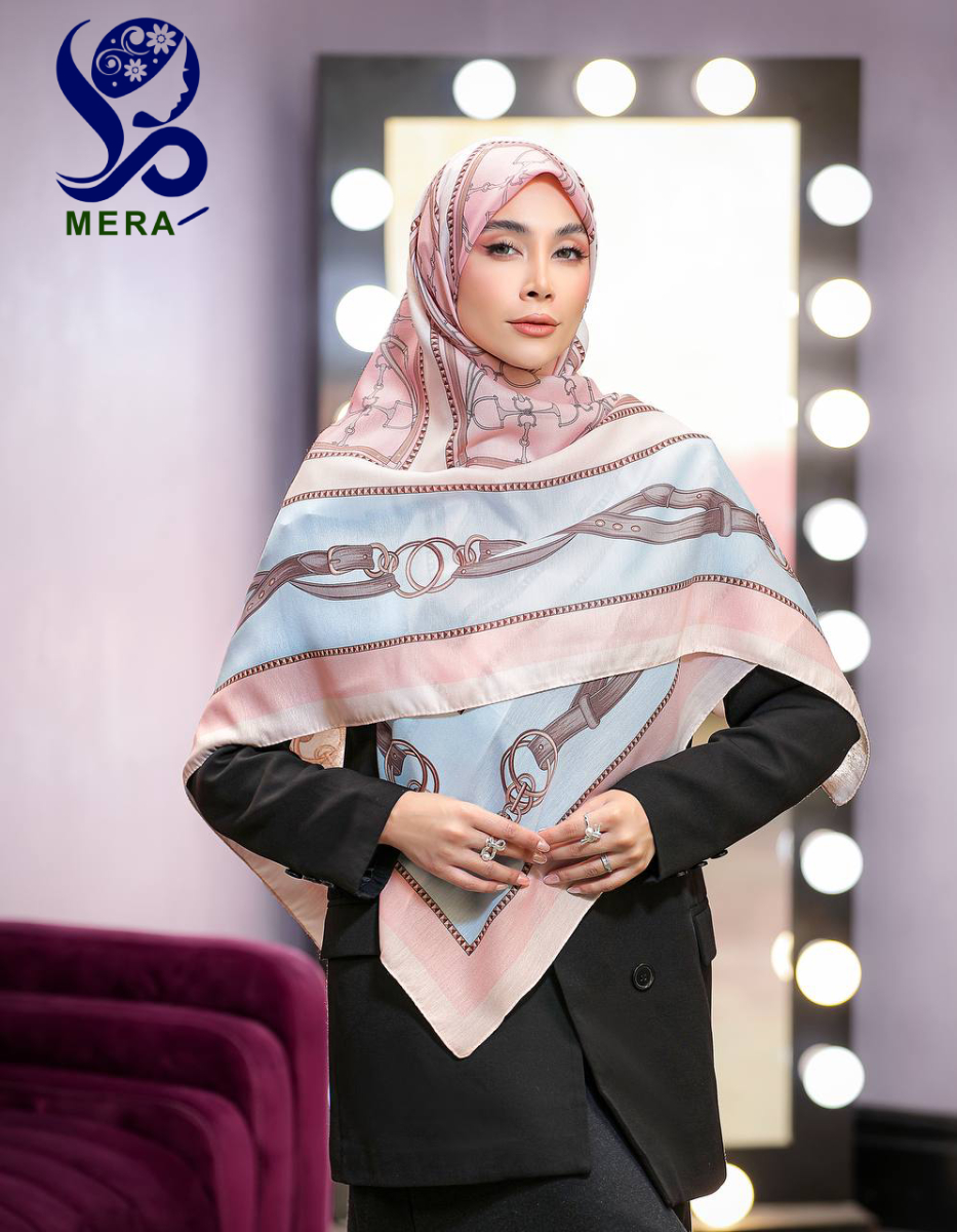 روسری طرح زنجیر کلاسیک