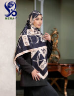 روسری طرح H قفل و زنجیر