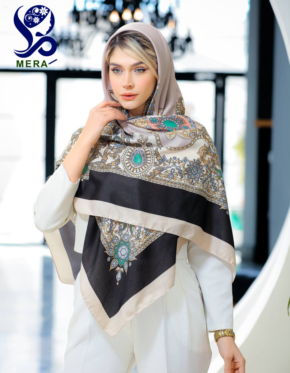 روسری مدل رویال