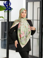 روسری CD گل دار