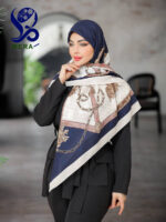 روسری طرح زنجیر کلاسیک