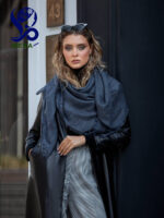 روسری ساده پاییزی