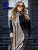 شال پاییزی ساده