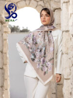 روسری طرح شکوفه