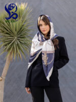 روسری طرح زنجیر کلاسیک