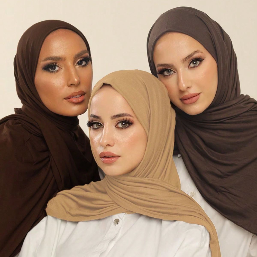 انتخاب رنگ شال با رنگ پوست