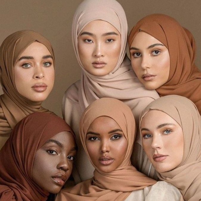 انتخاب شال براساس فرم صورت