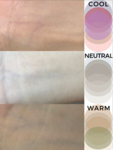 انتخاب رنگ شال با رنگ پوست